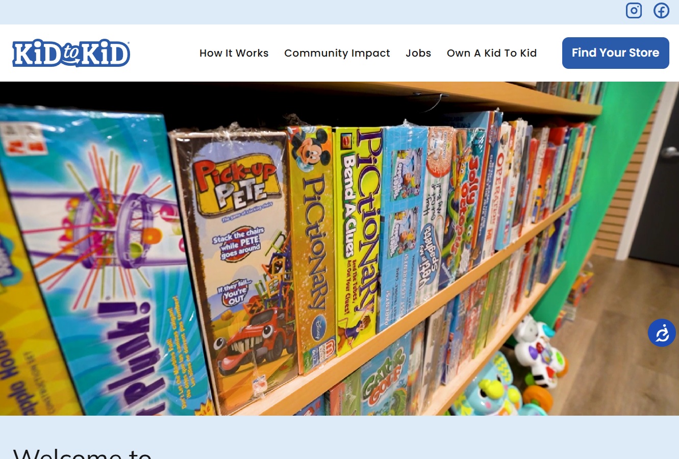 Bad hero section example: clean design but missing key elements